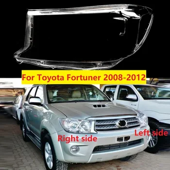 Для Toyota Fortuner 2008 2009 2010 2011 2012 Корпус передней фары автомобиля, крышка фары, прозрачный абажур, стеклянная линза, корпус лампы