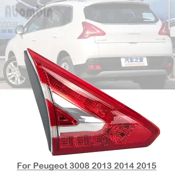 Фонарь заднего бампера автомобиля, Внутренняя крышка заднего фонаря, Стоп-сигнал, корпус стоп-сигнала для Peugeot 3008 2013 2014 2015