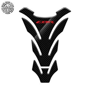 Наклейка CBR на бак мотоцикла, накладка, защитные наклейки, чехол для Honda CBR 600 900 1000, наклейка на бак, наклейки 3D Carbon Look