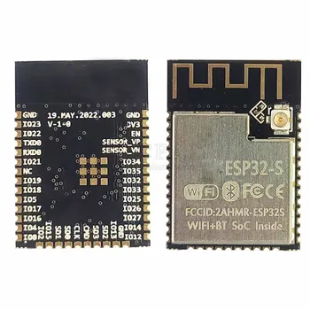 Новый модуль ESP32S Wifi Bluetooth с антенным интерфейсом для ESP32 CAM с низким энергопотреблением, двухъядерный 32-разрядный последовательный порт для подключения к WiFi