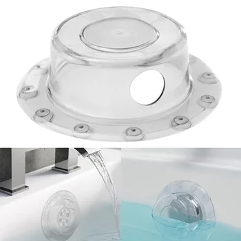 Крышка слива для ванны из ПВХ, защита от перелива, пробка для поддона для ванны, добавьте дополнительный дюйм воды для подогрева ванны, аксессуар для ванной комнаты