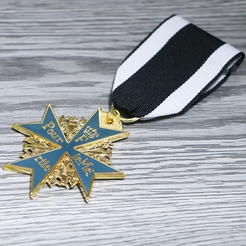 Germany Deutsches Prussia Blue Max Pour le Merite Badge Medal Ordre de la Générosité