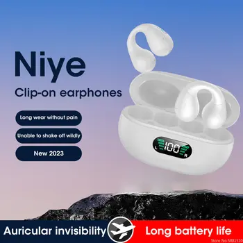 2023 Новые наушники Ambie Sound TWS Беспроводные наушники Bluetooth 5.3 Стерео Спортивные водонепроницаемые наушники-заушники с микрофоном