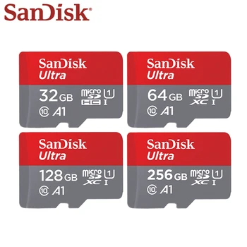 100% Оригинальная карта памяти SanDisk 32GB micro sd card 64GB 128GB tarjeta microsd 256GB 400GB mini TF card