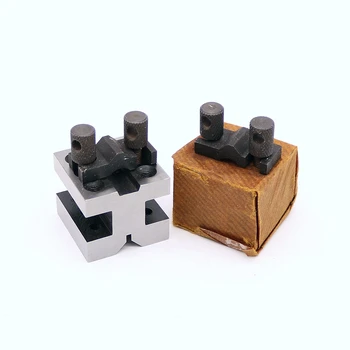 2шт Набор зажимных V-образных блоков размером 35x35x30 мм, Центрирующие Зажимные инструменты для кофемашины