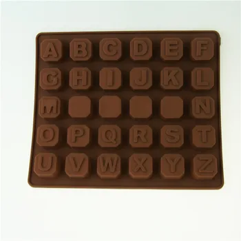 Английская буква 4 пробел Шоколадная силиконовая форма для торта, пудинга, формы для мыла для рук