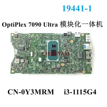 19448-1 I3-1115G4 Для Dell OptiPlex 7090 Ультра Ноутбук Материнская плата Ноутбука CN-0Y3MRM 0Y3MRM Y3MRM Материнская плата