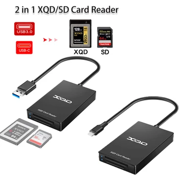 Многофункциональный XQD SD Card Reader Type-C USB 3.0 Card Adapter Скорость до 5 Гбит/с для Sony Серии G & M XQD для SD Card Reader