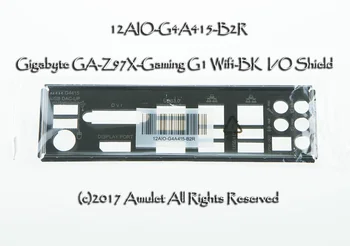 Оригинальный кронштейн-обманка для задней панели IO I/O Shield для Gigabyte GA-Z97X-Gaming G1 Wifi-BK