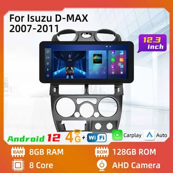 Авторадио Для Isuzu DMAX 2007-2011 2 Din Android Автомобильное Радио GPS Навигация Мультимедийный Плеер Головное устройство Аудио Стерео Головное устройство