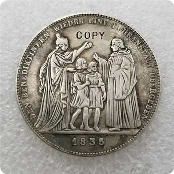 Тип № 1 КОПИЯ монеты германских государств 1835 года памятные монеты-реплики монет, медали, монеты для коллекционирования