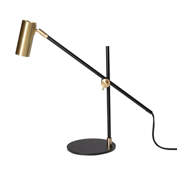 YY Настольная лампа для спальни в скандинавском минималистичном стиле, лампа для чтения в кабинете