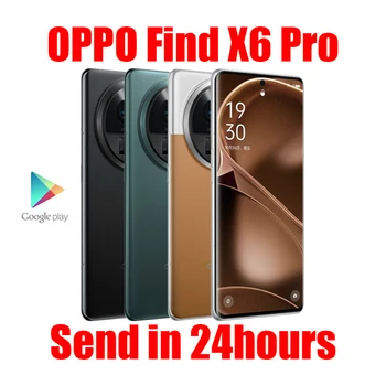 Новый OPPO Find X6 Pro 5G Snapdragon 8 Gen 2 6,82-дюймовый AMOLED LTPO 5000 мАч 100 Вт SUPER VOOC 50 Вт AIRVOOC 50 МП IMX890 NFC