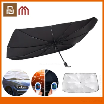Youpin Автомобильный солнцезащитный зонт, складной солнцезащитный козырек на лобовое стекло, УФ-покрытие, Солнцезащитный козырек, Теплоизоляция, защита переднего стекла.