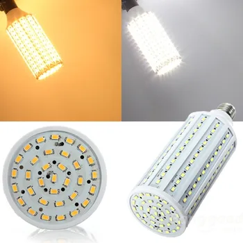 Высококачественная Светодиодная Лампа E27 42/60/86/102/132/165led чипы AC110V/220V LED Лампада Кукурузные Лампы Подвесное Освещение Свеча свет
