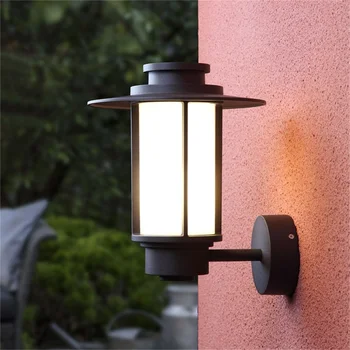 · Уличные настенные светильники TEMAR, Классическое светодиодное освещение, Водонепроницаемые бра IP65 Для украшения дома, веранды, виллы