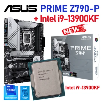 Материнская плата Intel Z790 ATX combo Процессор Intel Core i9 13900KF с материнской платой Asus PRIME Z790 P DDR5 kit Intel core 13-го поколения I9 New