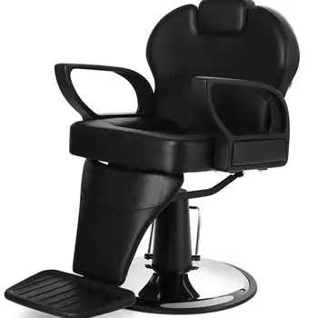 Высококачественное классическое гидравлическое парикмахерское кресло, кресло для салона красоты, трендовое сетчатое красное подъемное кресло (от НАС)