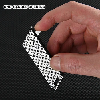 Быстрораскрывающийся складной нож Высокой твердости из стали D2 EDC Брелок Экспресс Карманный нож Тактика кемпинга Инструмент для самообороны выживания