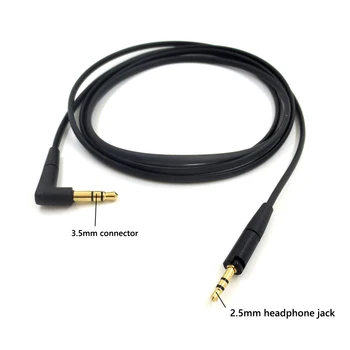 Кабель с сердечником 3,5-2,5 мм, кабель для смешанного обновления, Аудиокабель для гарнитуры, провод для Sennheiser HD400S HD350BT HD4.30